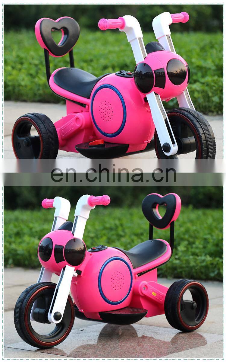 China Factory Wholesale Plastic Baby Motorbike 6v Children Toy Motorcycle For Kids