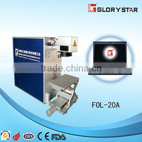 portable fiber laser marking/engraver machine with aluminum,copper,stainless steel,golden,rings,jewllery metal and nonmetal