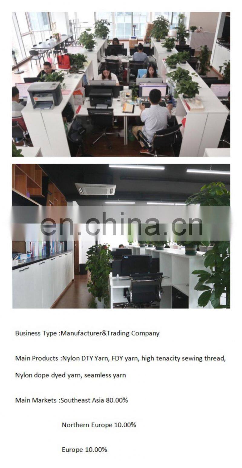 210D/2 polyester continuous filament sewing thread