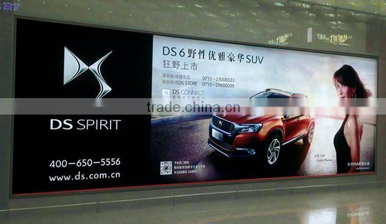 Factory price custom high precision advertising light box backlit film-ly