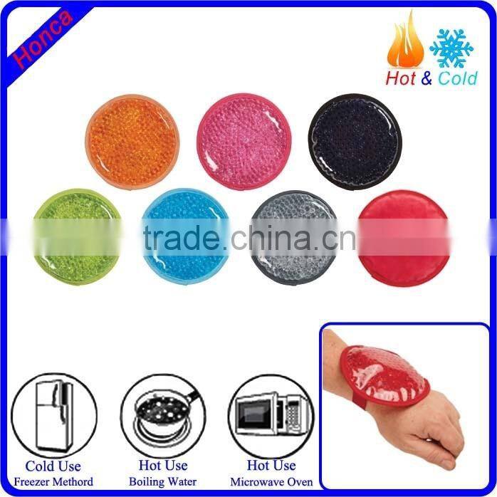 plush gel beads spa hot cold pack eye mask