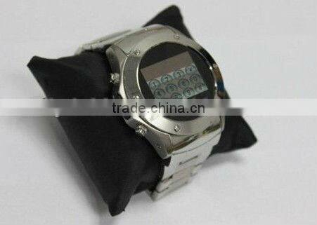 Stainless steel watch mobile phone W968T