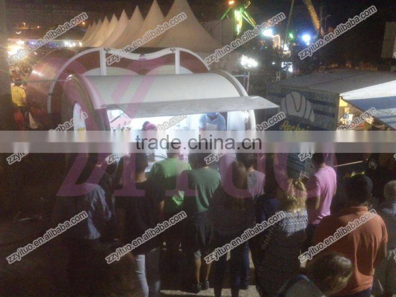 With Different Colors Mobile Ice Cream Cart For Sale