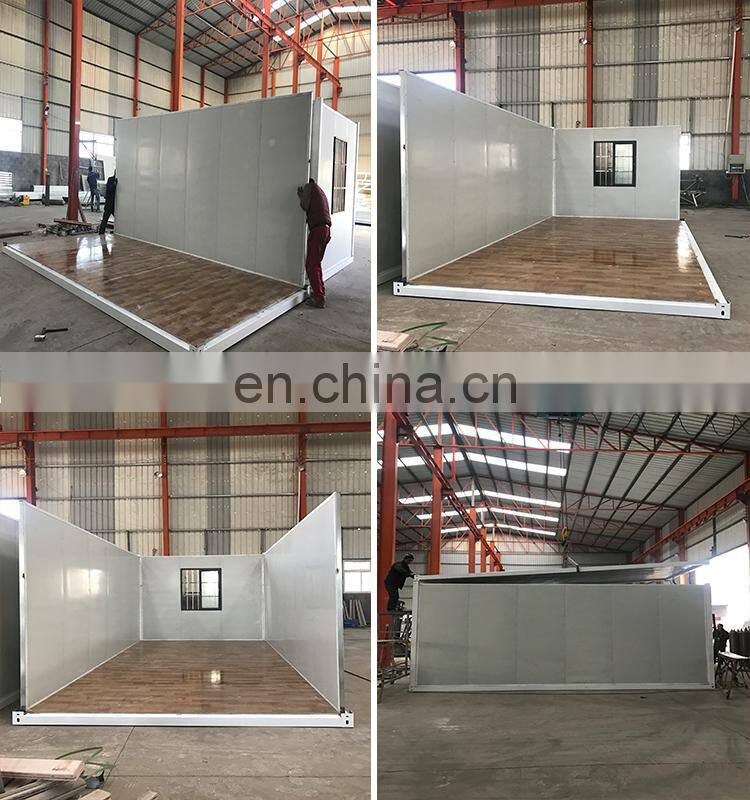 low cost prefabricated flat packing container house