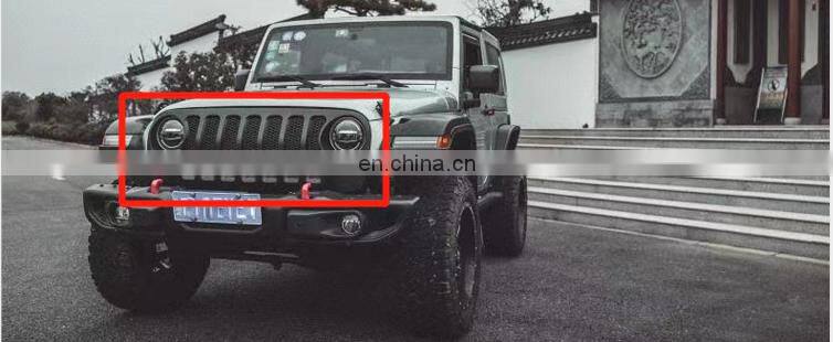 JL style Front grille for Jeep Wrangler JK mesh grill for JEEP JK parts from MAIKER AUTO
