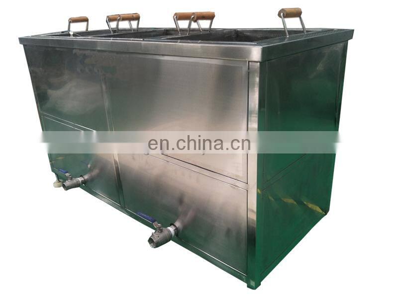 Complete sets of equipment french fries production line potato chips fried processing line.