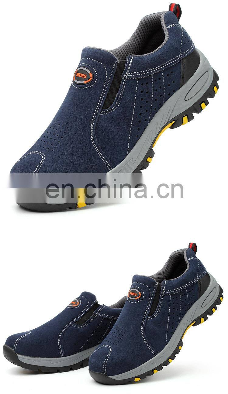 Steel toe dual density pu sole safety boots