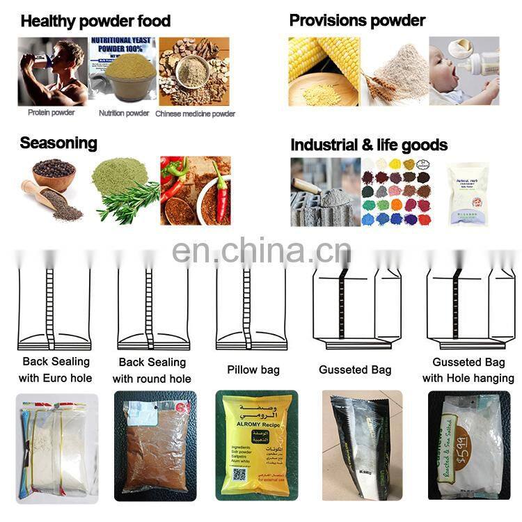 1kg 2kg 3kg Flour Packaging Machine Price for powder and other fine powders