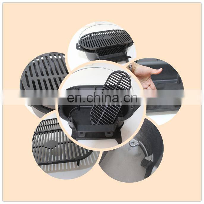 Russian homemade cast iron charcoal bbq grill