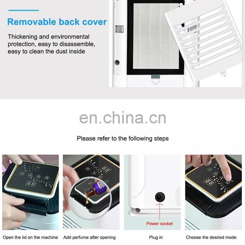 compact design ozone disinfection machine pleasing scent air purifier UV