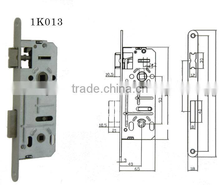 High Class 40mm Backset Body Lock Art.1K013
