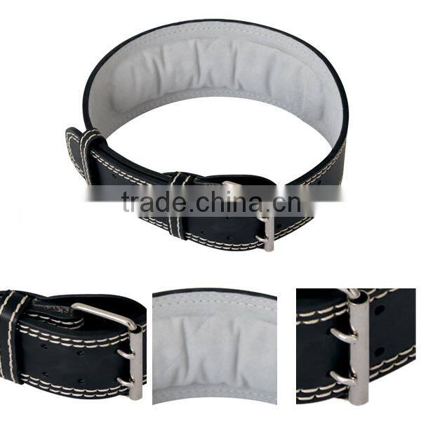 good quality leather weightlifting belt for sale