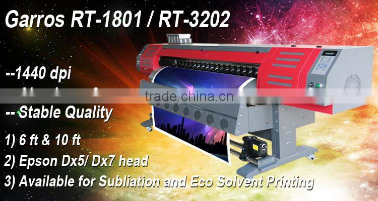 Garros Flatbed 1.8m UV Printer Roll To Roll