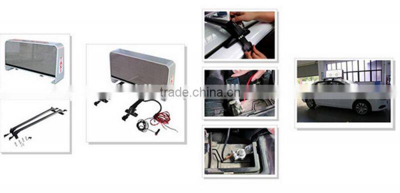 Make any shape as you like taxi mobile led module 3G control system
