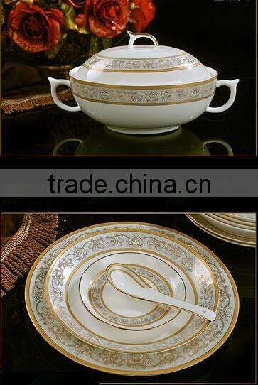 58 pcs dinner set bone china