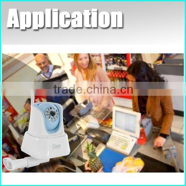 New arrival P2P Wifi Wireless IP Camera with Alarm action from shenzhen