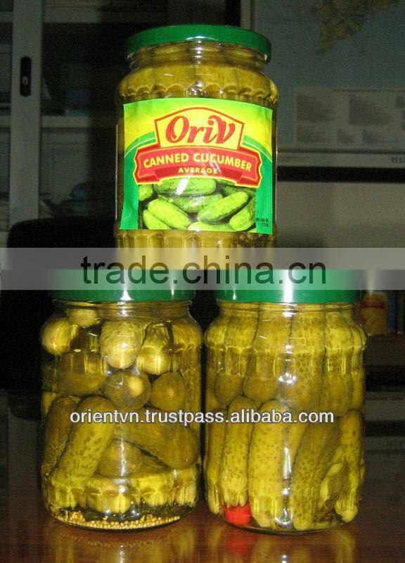 Best Selling Vietnamese Gherkins in brine