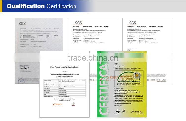 100% Polyester fake memory fabric for jacket