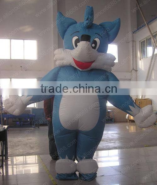 mascot movable cartoon zakumi advertising inflatable movable cartoon