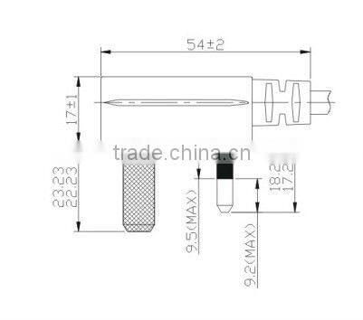 3 Pins U.K. ac power assembly plug