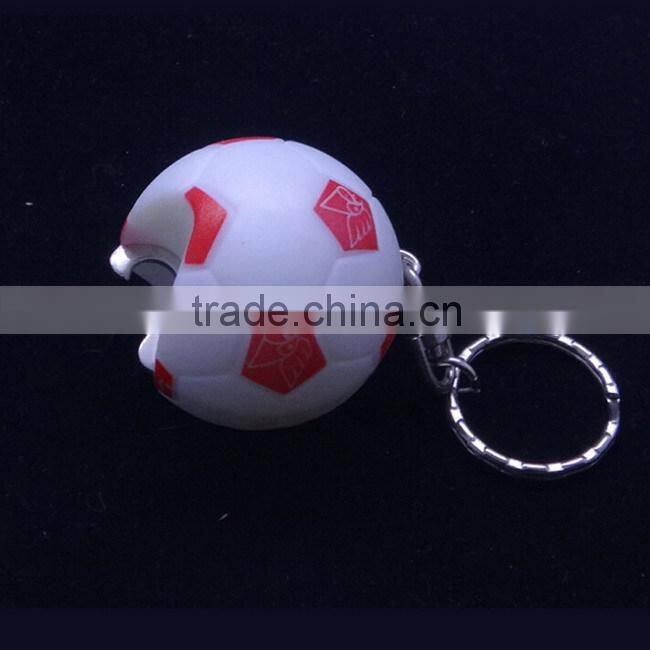 3D Soccer football beer bottle opener with key ring