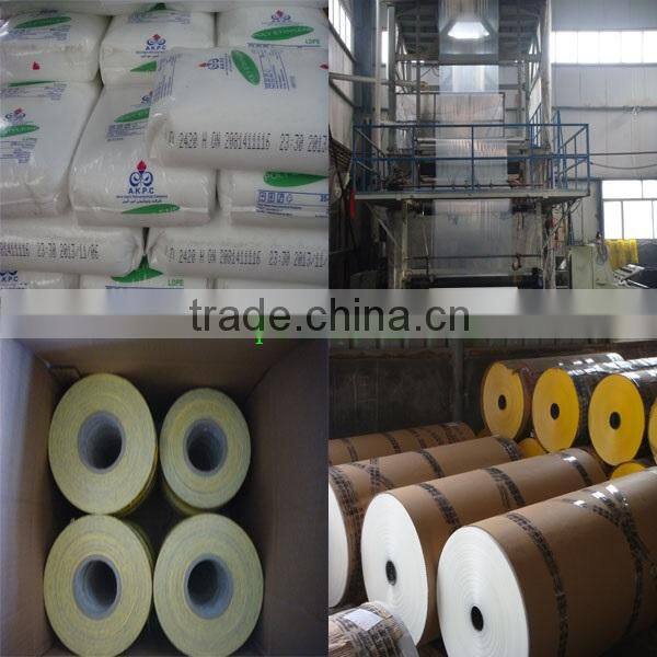 HDPE film for packing and protect