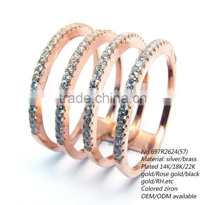 ring gold plated gemstone stone gold plated gemstone jewlery