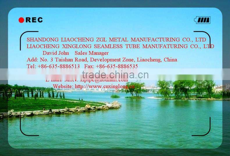 Api 5ct Carbon Seamless Steel pipe/China Manufacturer