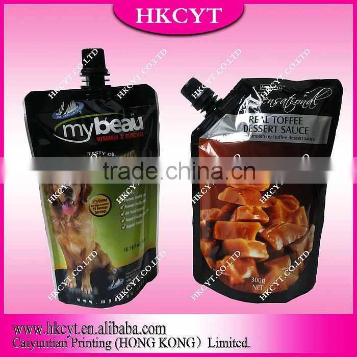 High quality dog food bag/Stand up zipper bag for pet food packaging