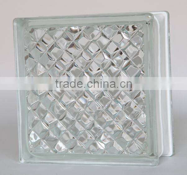 Hot sale clear building glass bricks, glass blocks