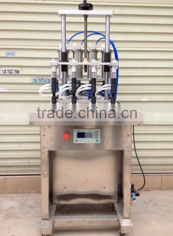 Filling Machine Type and New Condition perfume filling machine/4 heads smalll perfume bottle filling machine