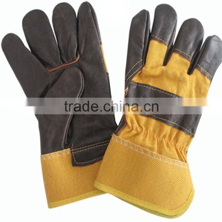 Furniture leather wholesale working gloves with high quality