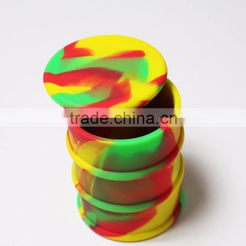 FDA approved 500ml custom large silicone containers nonstick barrel