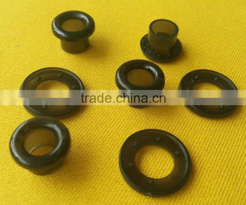 Plastic Eyelets in Light Grey color -- P15289