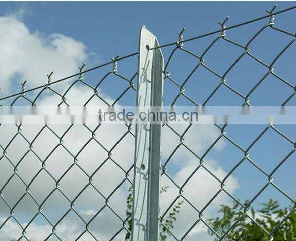 chain link mesh for the basketball court