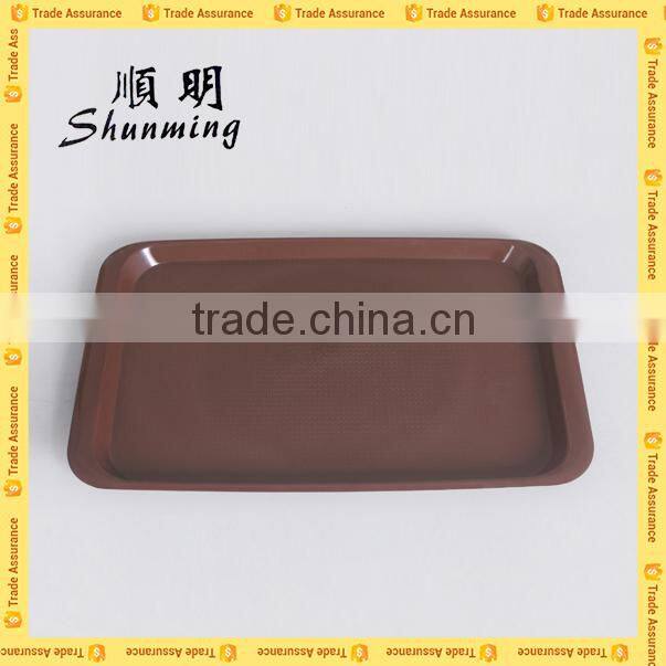 Large plastic food tray
