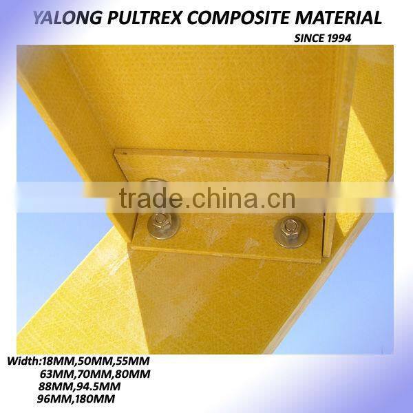 180*50*6mm FRP Stair Channel,Ladder Steps & Stair Treads