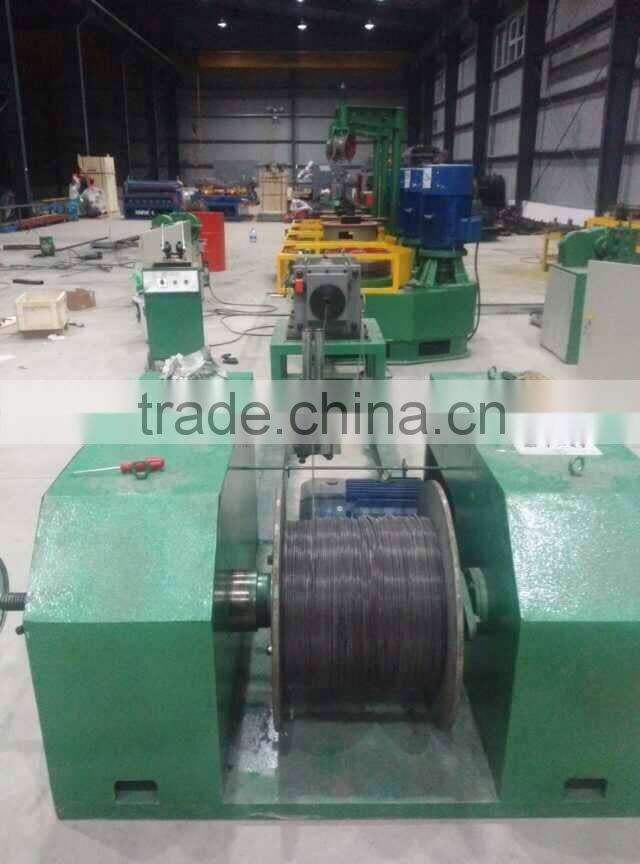 Cold rolling ribbed bar making machine