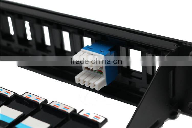 Cat6 Unshielded 24 Port Drawer Type Patch Panel
