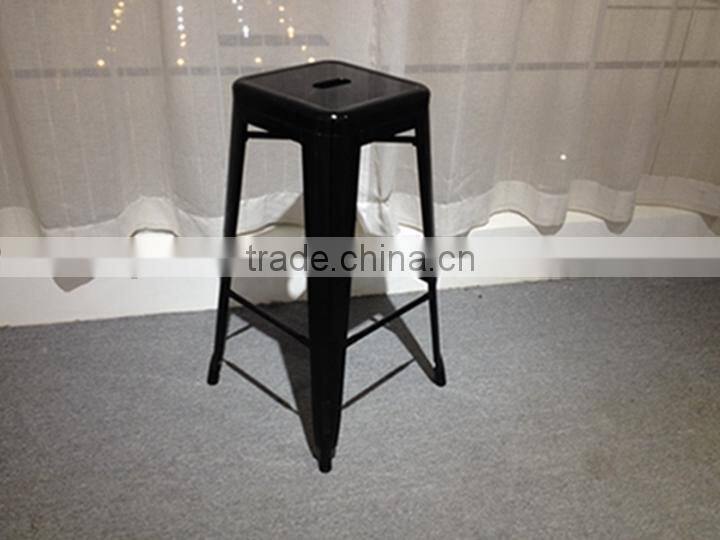 Vintage Kitchen Industrial Metal Singer Bar Stool and Chair HYX-806
