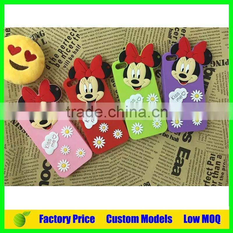 For disney silicone mobile 3d phone case for Sony Xperia ZR M36h phone back case cover