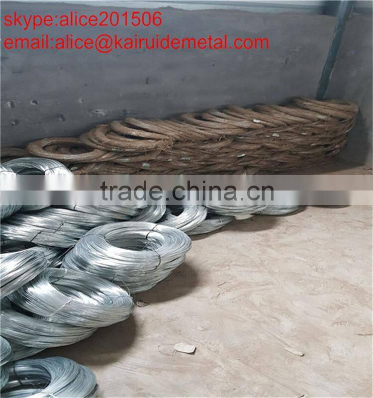 high quality Factory production galanied iron wire/GI wire