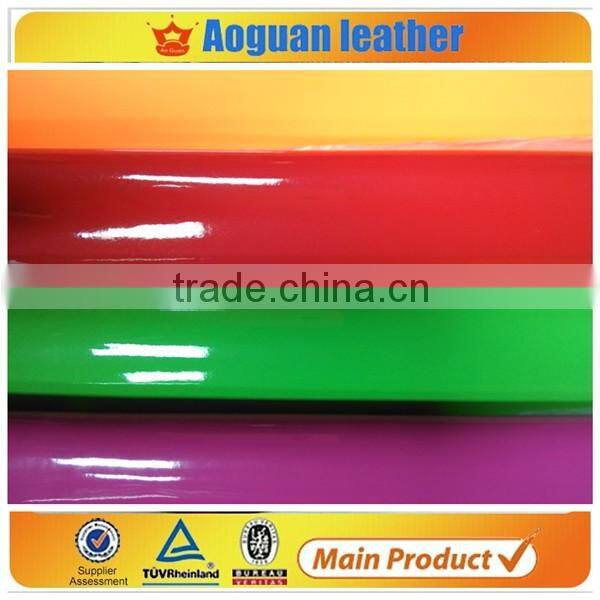 Guangzhou hot sell PU leather for man shoes with good quality