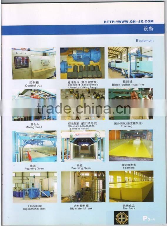 Automatic digital cintrol carrousel splitting foam machine