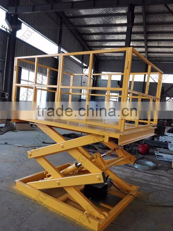 CE& ISO9001 Hydraulic groups fixed scissor lift