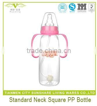 120ml Wide Aperture Food Grade Drop Resistance Soft Silicone Baby Bottle Bpa Free