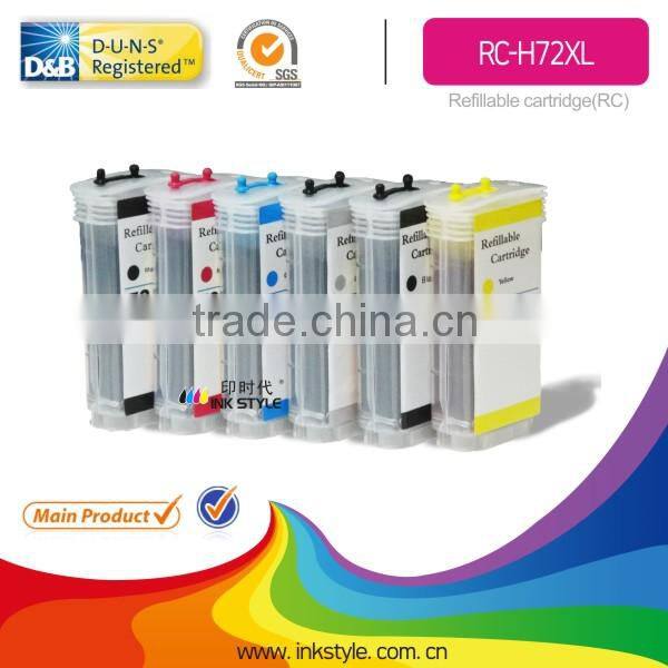 China factory Inkstyle refillable ink cartridge for hp t1100 t1120