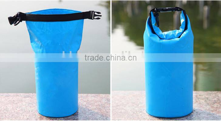 Outdoor 500D PVC tarpaulin sport boating small waterproof mesh dry bag