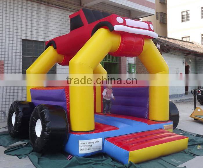 Commercial inflatable jumping bouncer car for sale