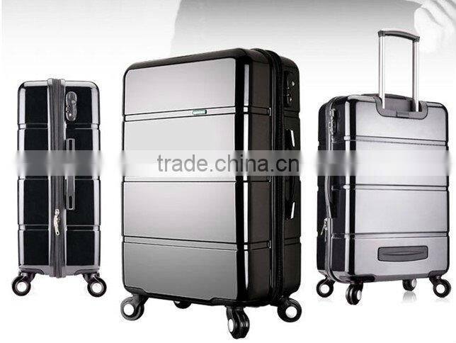 China ShenZhen Factory New Design ABS+PC luggage